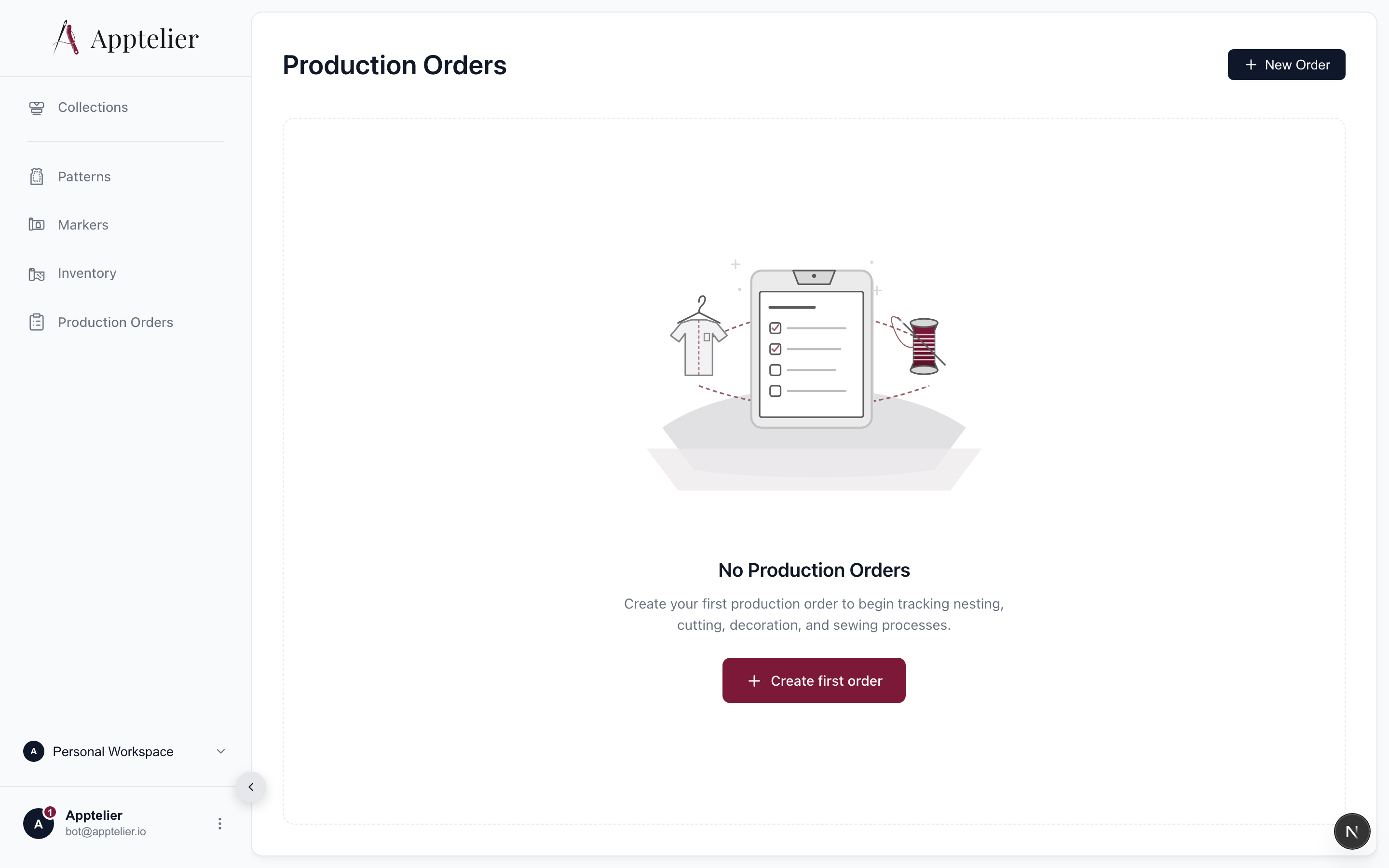 Del diseño a la orden de producción